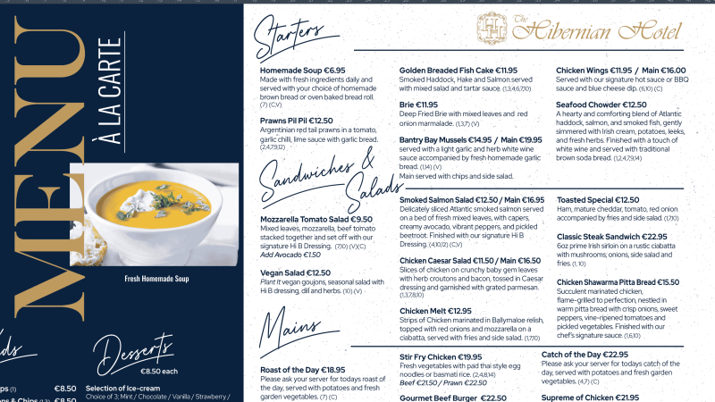 A la carte 2026 compressed