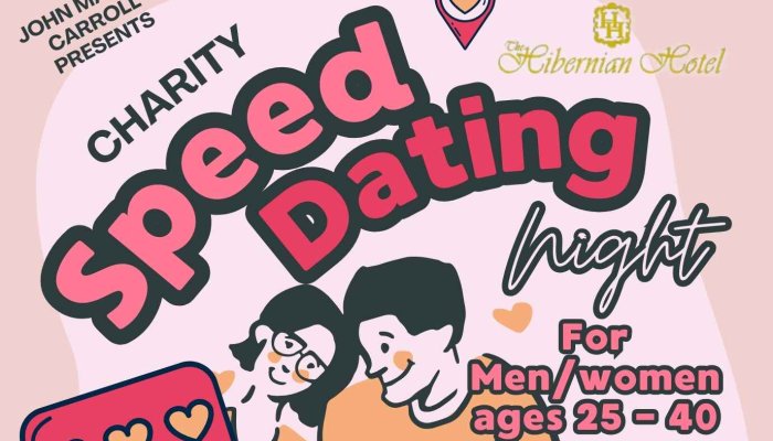 Speed dating flyer compressed Hibernian Hotel Mallow WB